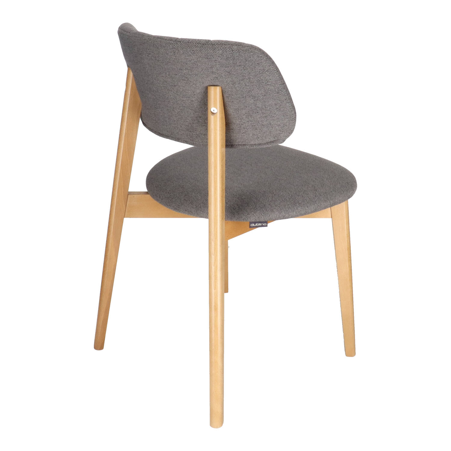 T MARY UP Grey classic Upholstered indoor chair